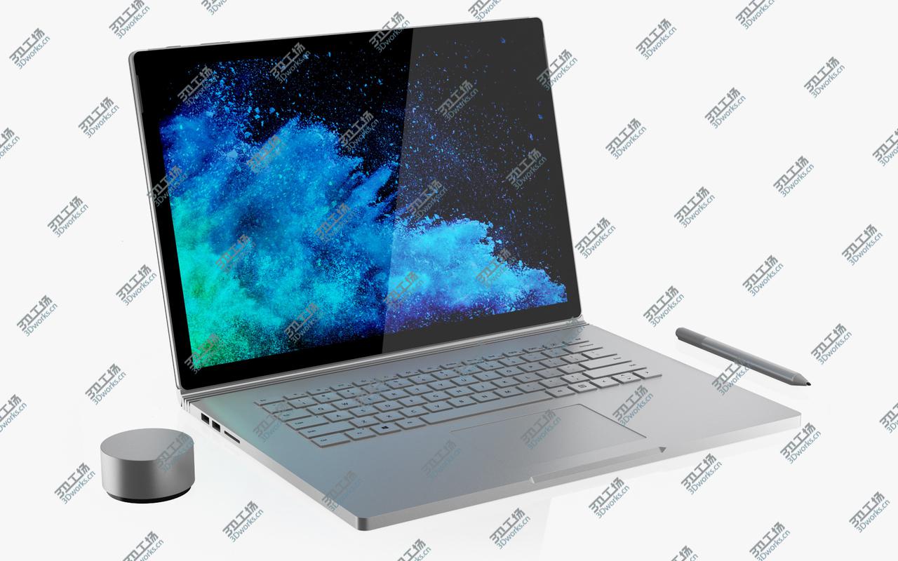 images/goods_img/2021040232/Microsoft Surface Book 2 15 inch 3D model/2.jpg